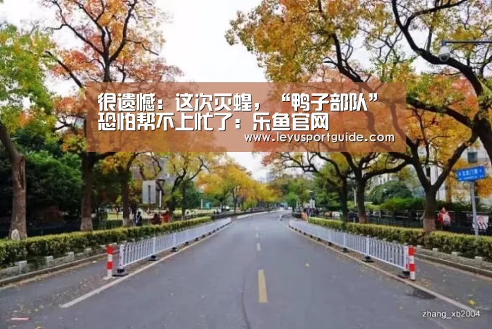 很遗憾:这次灭蝗,“鸭子部队”恐怕帮不上忙了:乐鱼官网(图2) 很遗憾:这次灭蝗,“鸭子部队”恐怕帮不上忙了:乐鱼官网(图2)